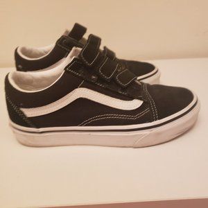 Vans 6 black white suede/canvas